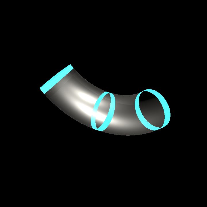 A Modular Glass Tunnels - wide elbow 3