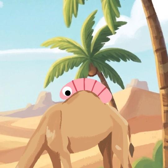 Selfie Worm Photo