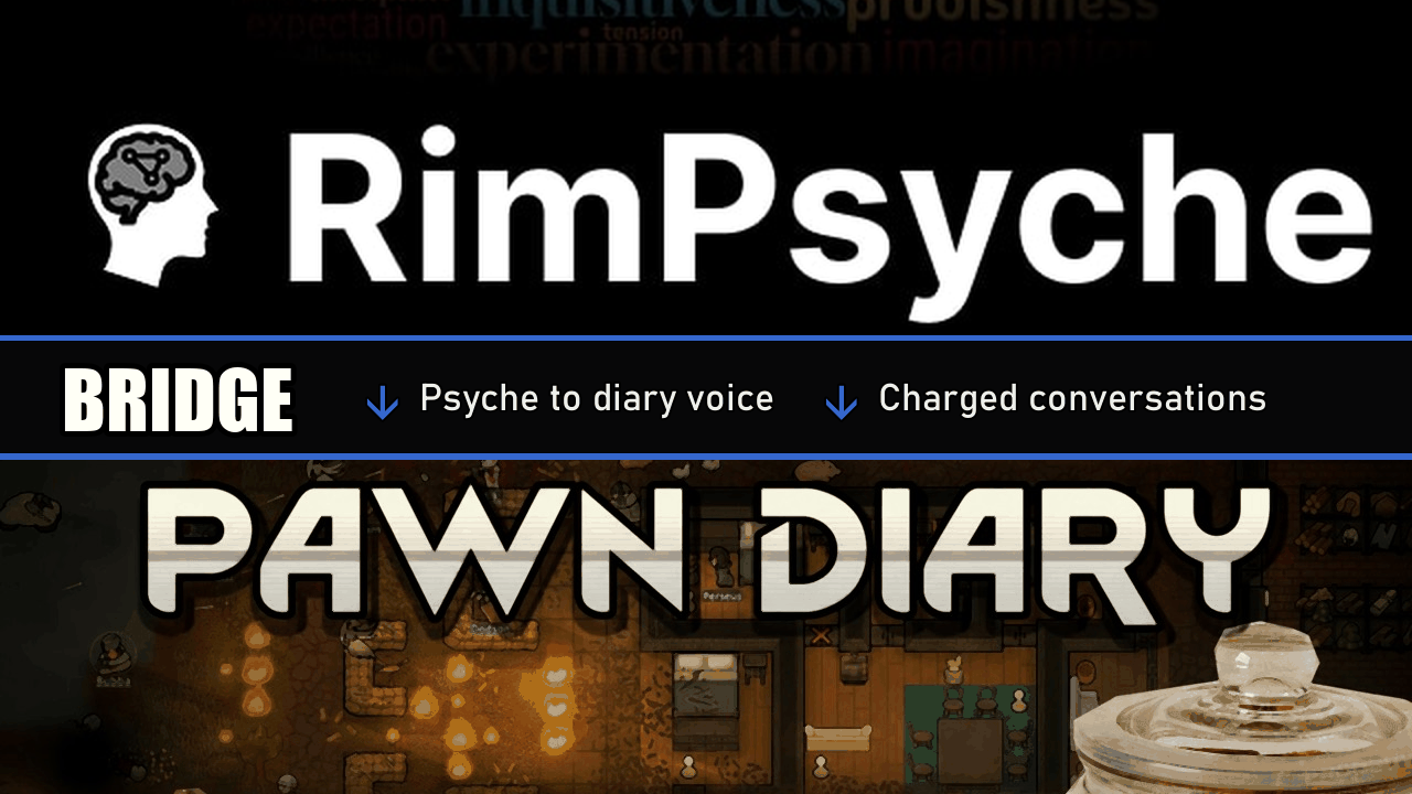 Pawn Diary: Rimpsyche mod preview for RimWorld
