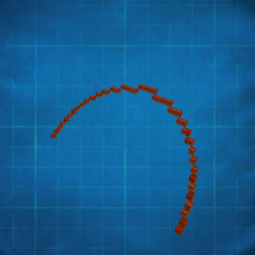 Diagonal Arc 2: 43x16