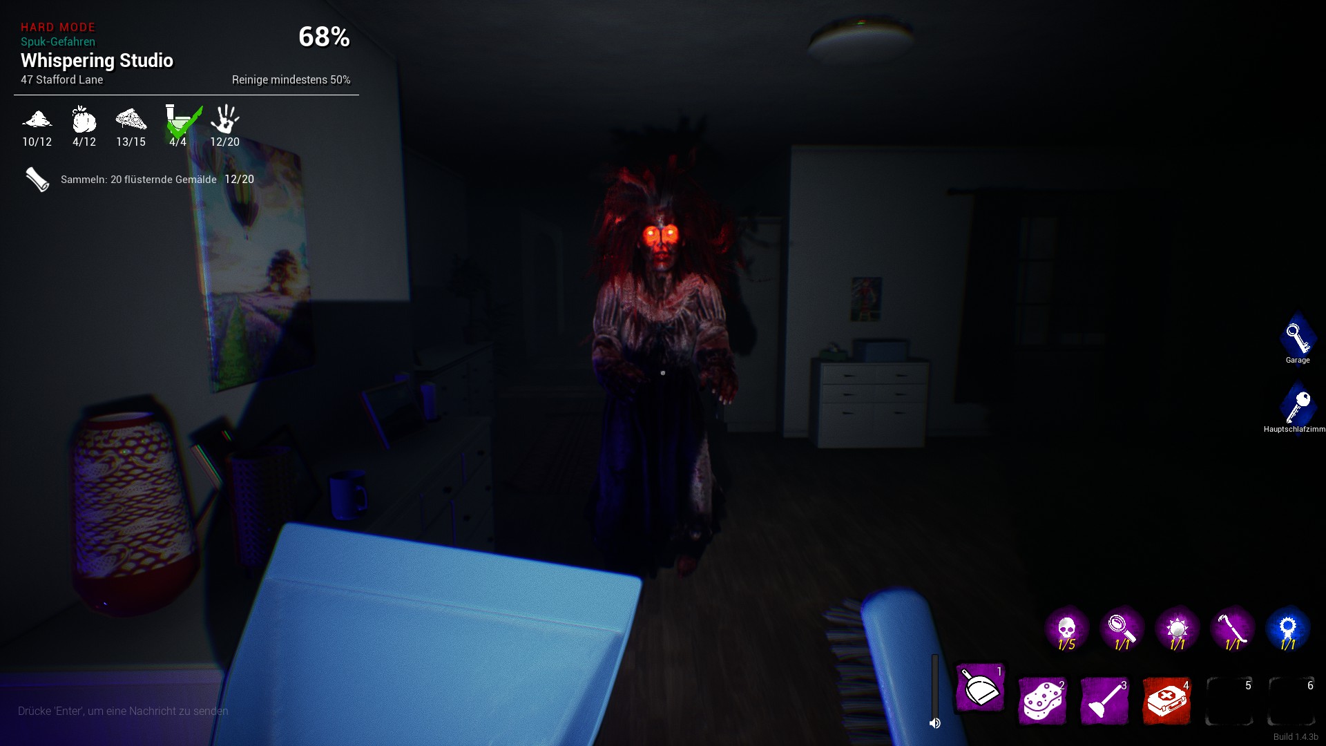 Геймплей Paranormal Cleanup