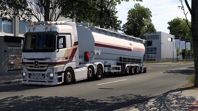 Mercedes -Benz + Trailer TMP