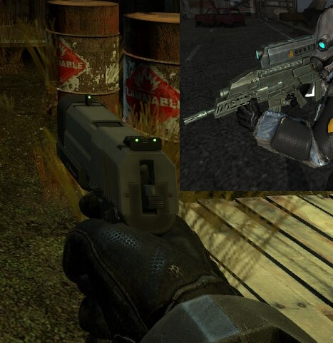 HL2 RTX Weapons + XM29 Over SMG1