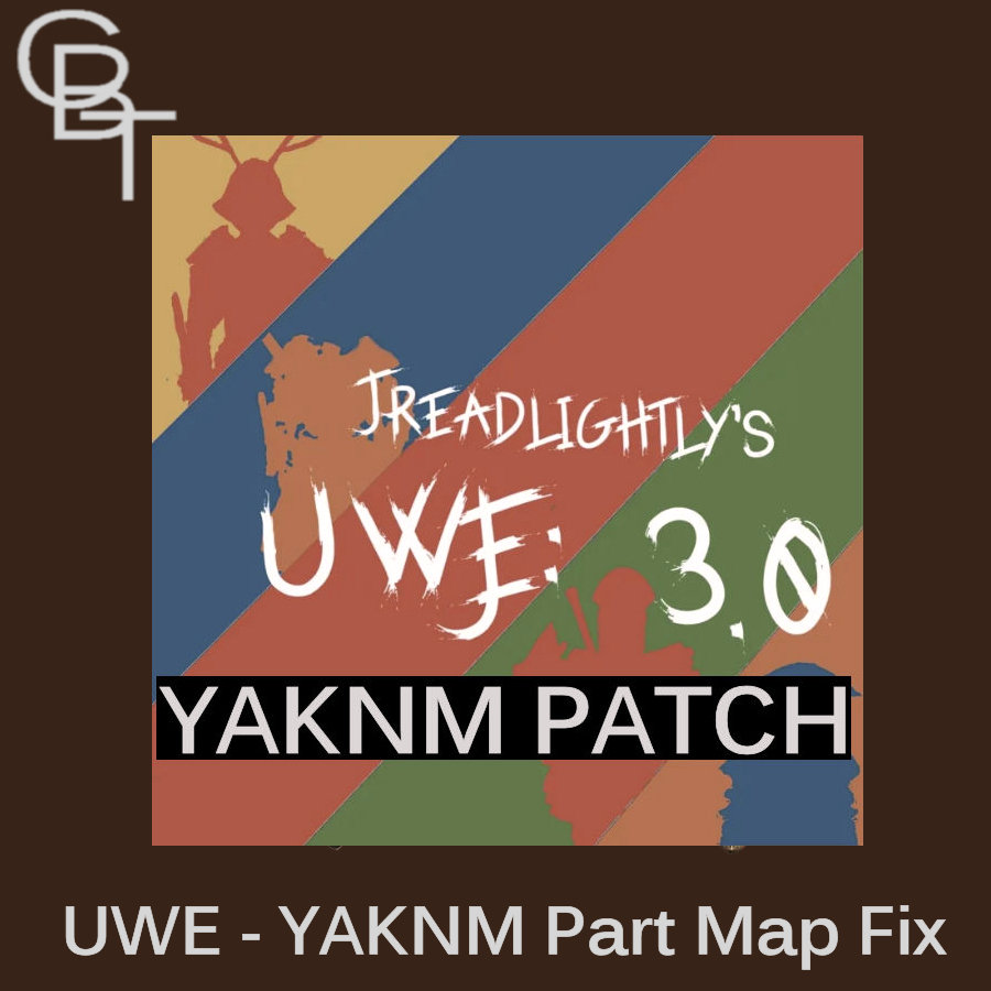 Universal Wasteland Expansion + YAKNM Compatibility Patch & Part Map Fix