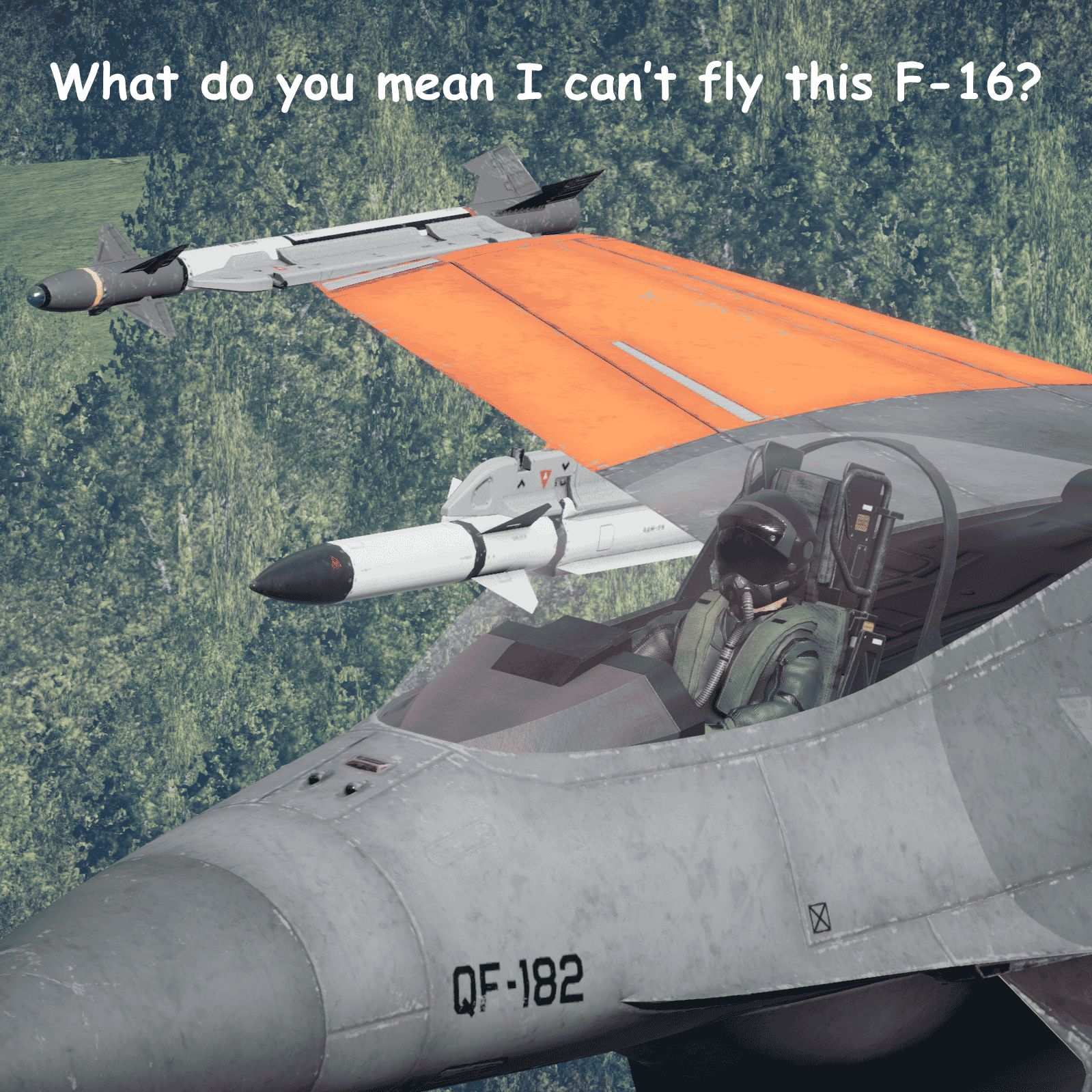 QF-16M Target Drone