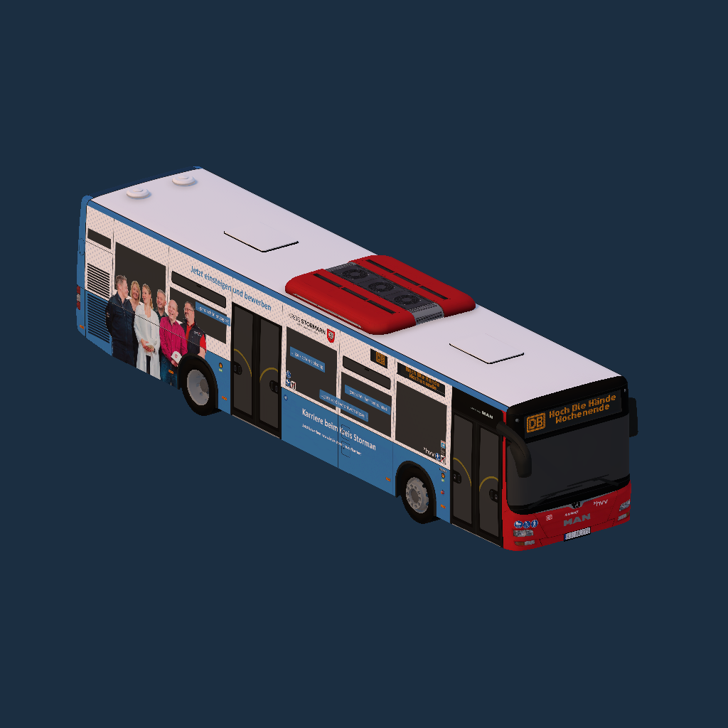 DB Autokraft HVV [Wg. 275 Werbung Kreis Stormarn] (MAN Lion´s City (A21) E6 )