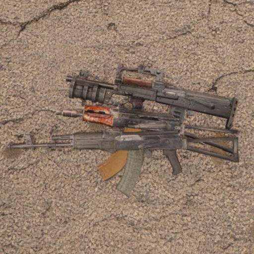 Improved vanilla AKs & Groza