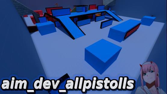 aim_dev_allpistols – Counter-Strike 2 Mod