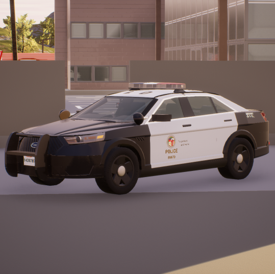 Ford Taurus Police Interceptor Sedan | LAPD | Los Angeles Police Department