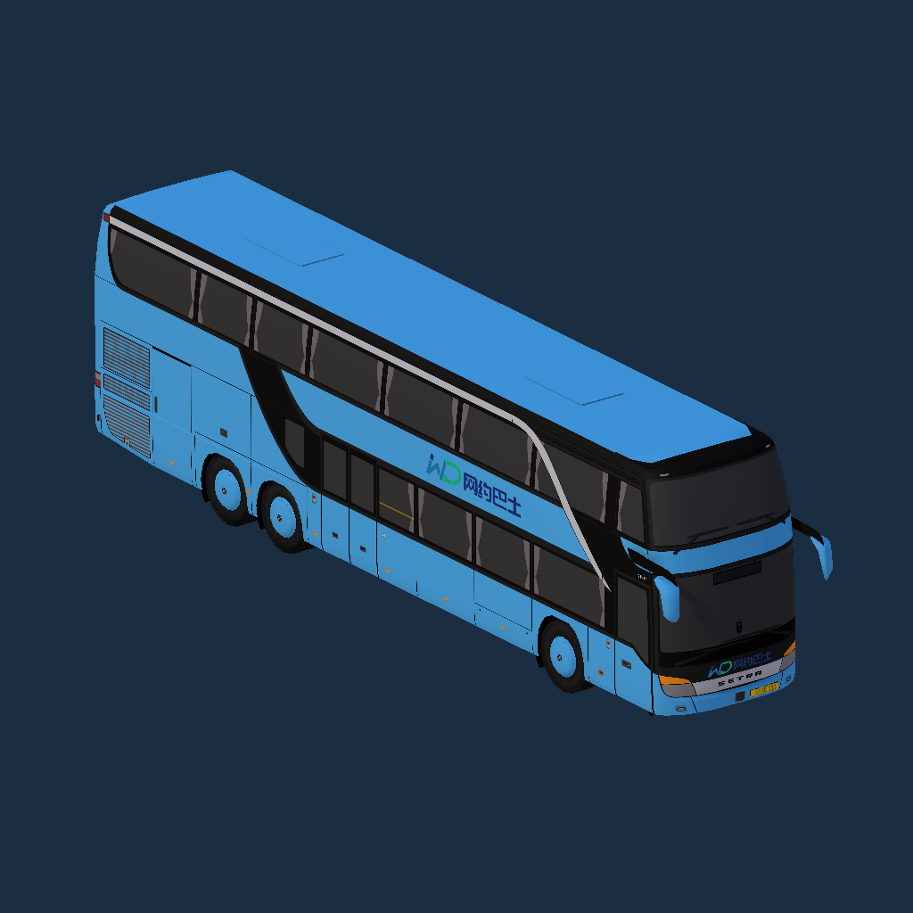 Nanning Bus WD Bus (SETRA S431 DT Euro 6 Reisen)