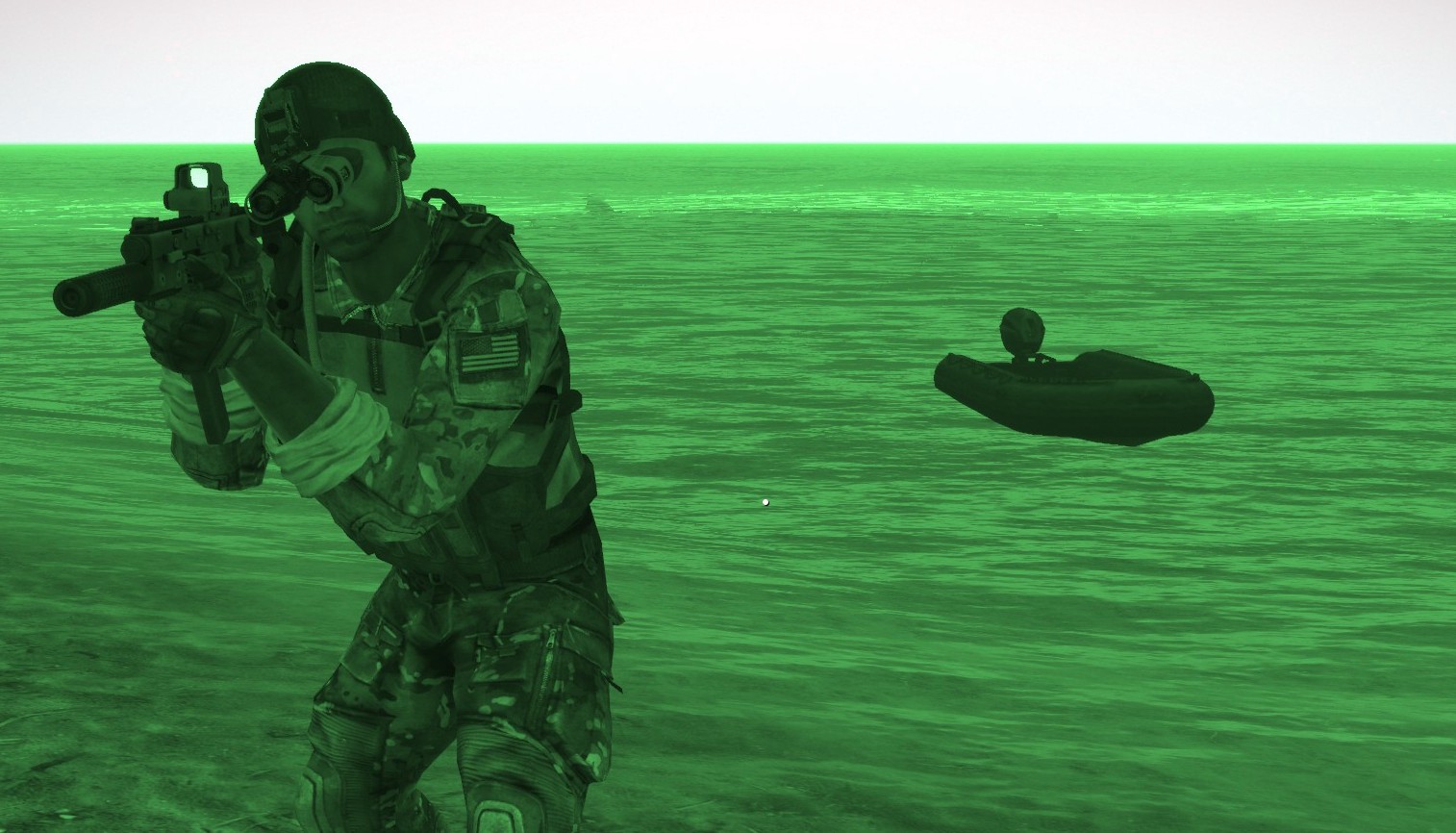 While the Enemy Sleeps...