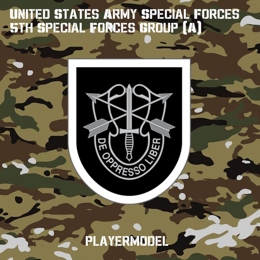 United States Army Special Forces,5th Special Forces Group (A) Playermodel preview