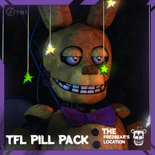 The Fredbear's Location Pill Pack