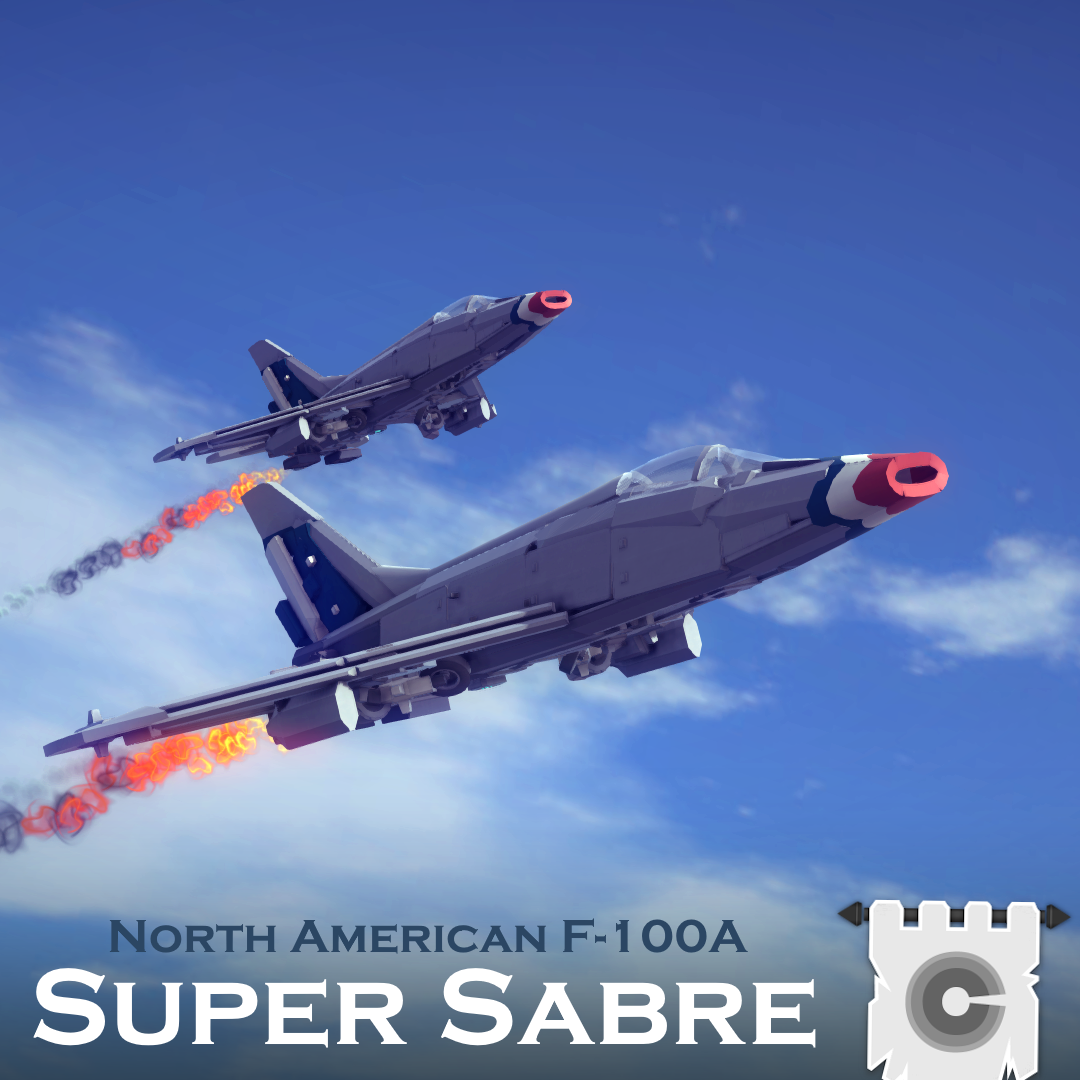 North American F-100A Super Sabre - Vanilla (version 2)