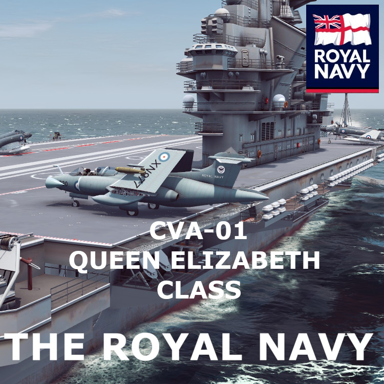 Royal Navy CVA-01 aircraft carrier