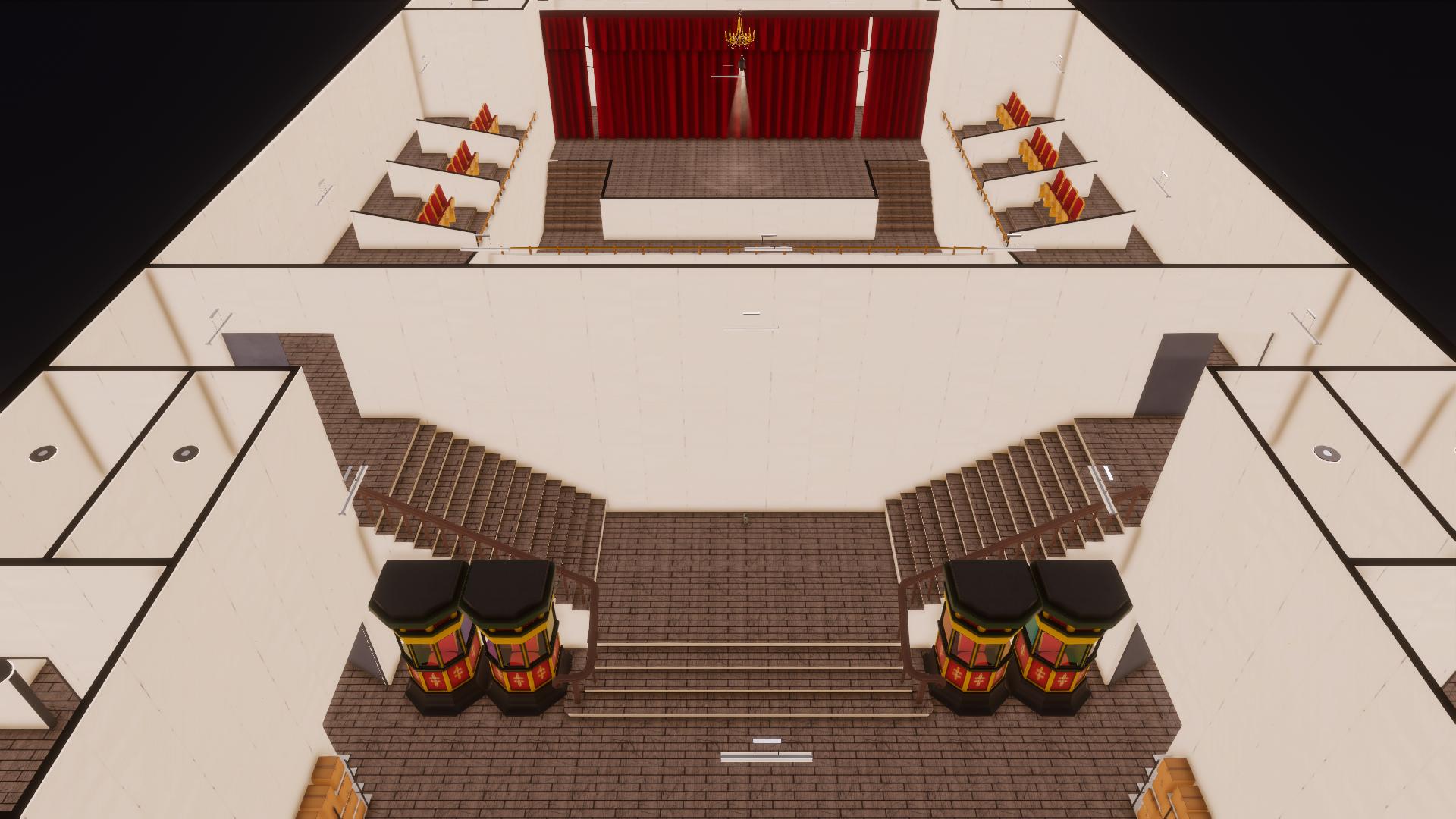 【小糖仁蓝图】R1剧院【未装修地板墙纸】 preview