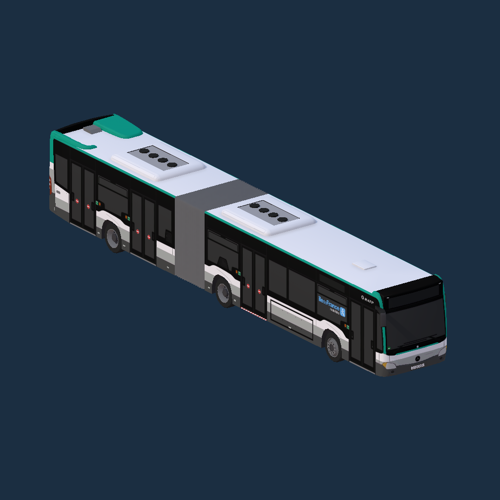 RATP - Mercedes-Benz Citaro G C2 preview