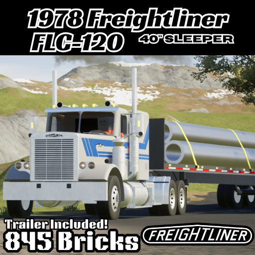 1978 Freightliner FLC-120 40in Sleeper