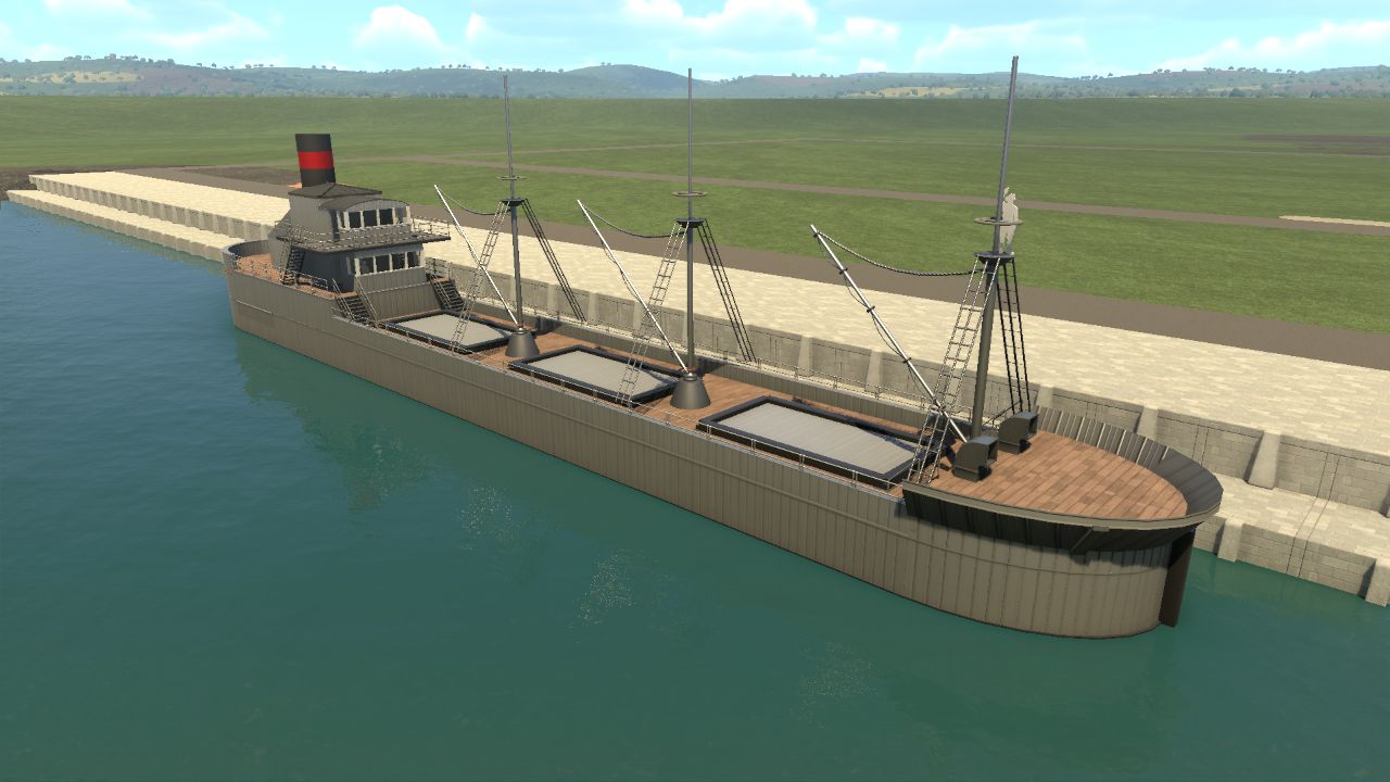 Large Cargo Ship