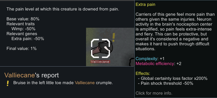 Traitless Extra Pain Gene
