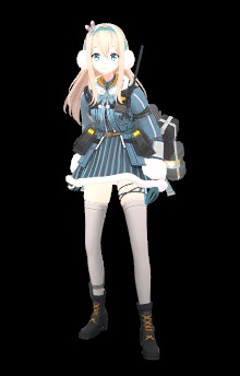 Girls Frontline 2 - Suomi replaced Badass (C_Arms Included)