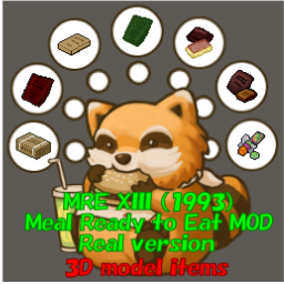 MRE XIII (1993) - Meal Ready to Eat MOD Real version [Rework] – Project Zomboid Mod