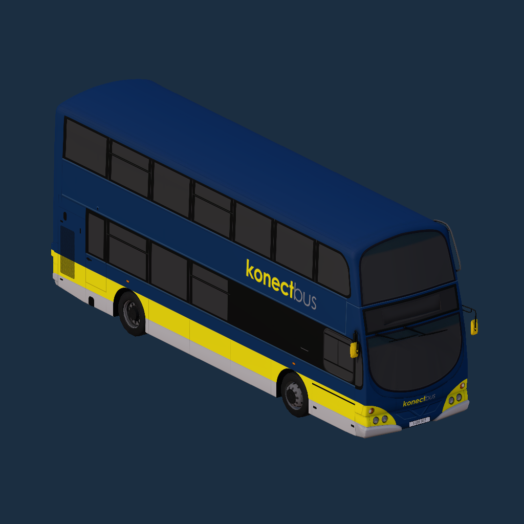 Go East-Anglia Konectbus Wright Eclipse Gemini 1 B7TL Branded