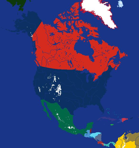 north america but with tons of cities (350+)