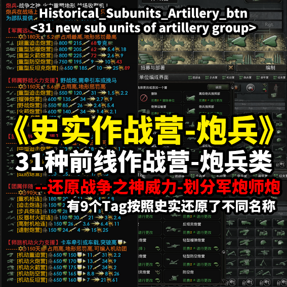 史实炮兵营_师炮后置_Historical_Subunits_Artillery_btn