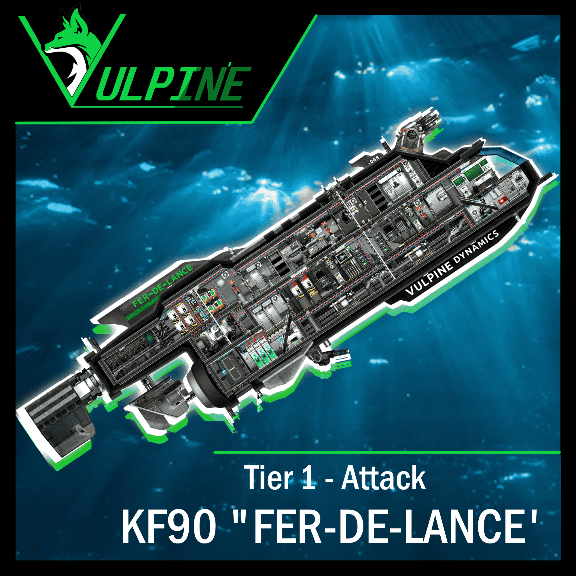 Fer-De-Lance - Tier 1 Attack – Barotrauma Mod