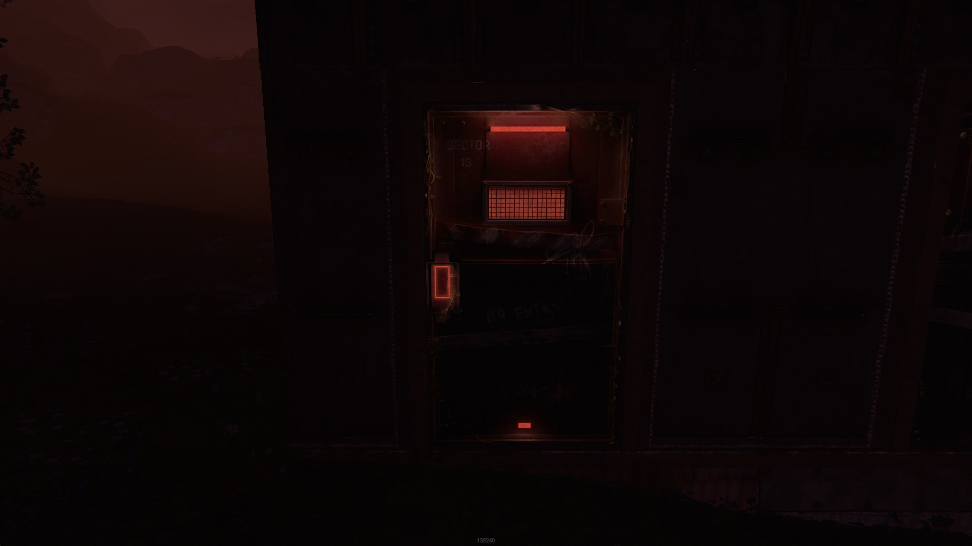 Red Sector Armored Door