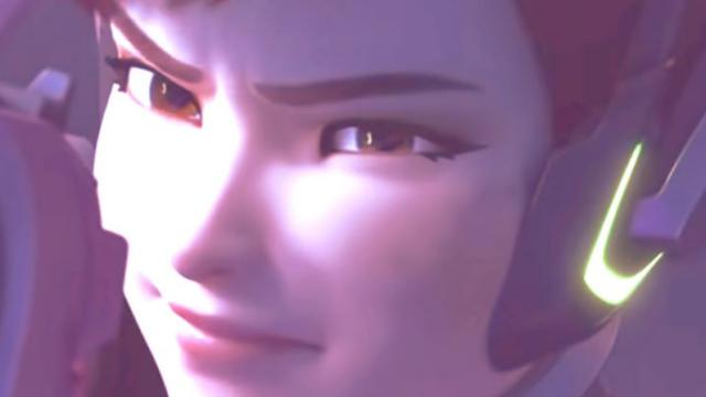R-18 D.va (Overwatch) animated Glow Adrenaline 7