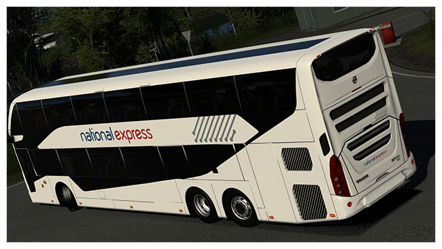 National Express for [Volvo 9700 DD] [Skin]