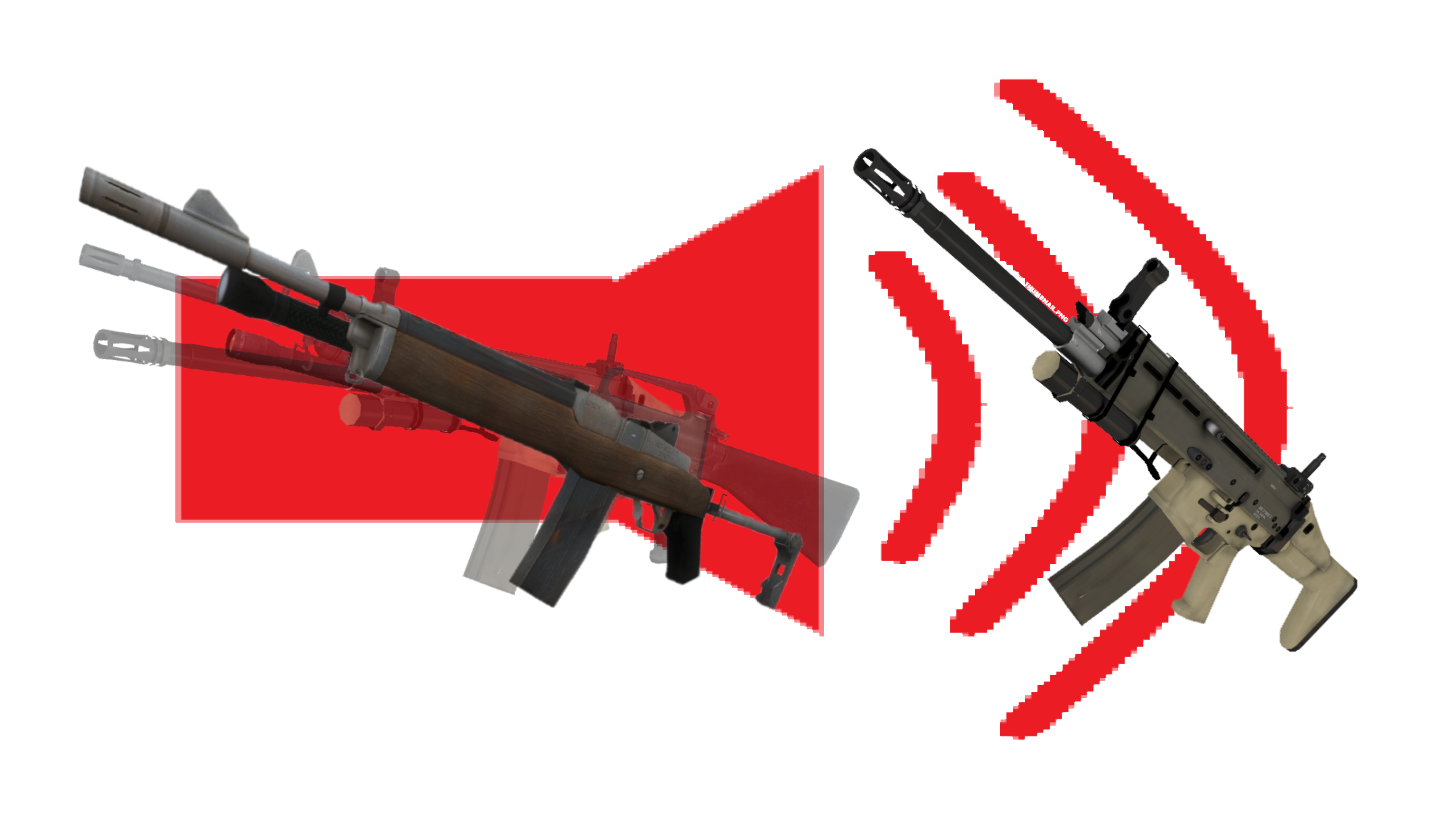 L4D2 Remixed AC556 Gunfire for SCAR
