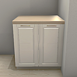 Linnea Kitchen standing cabinet 75 cm White