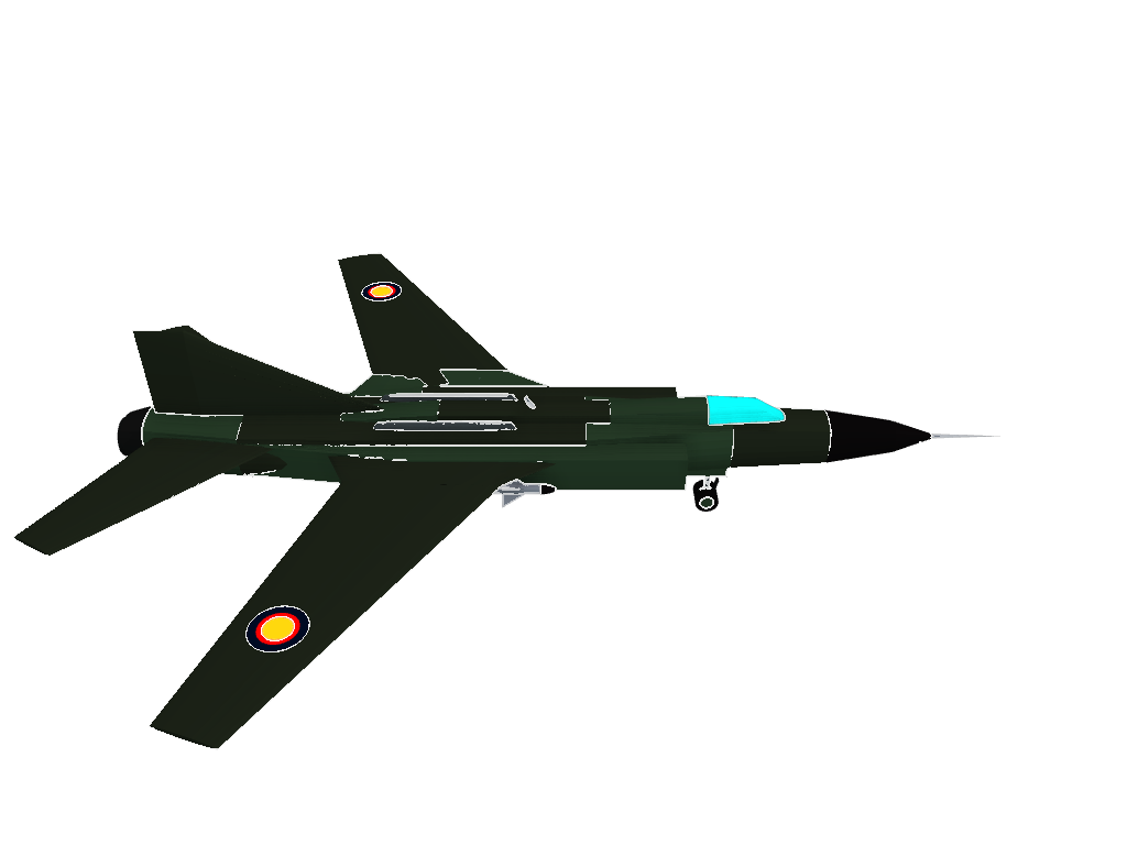 架空艦？：Gum-14（離陸時）