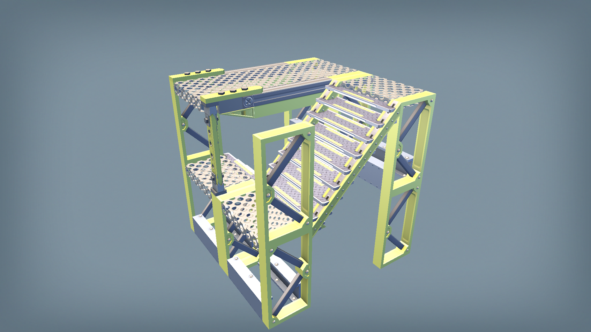 b3k modular staircase top