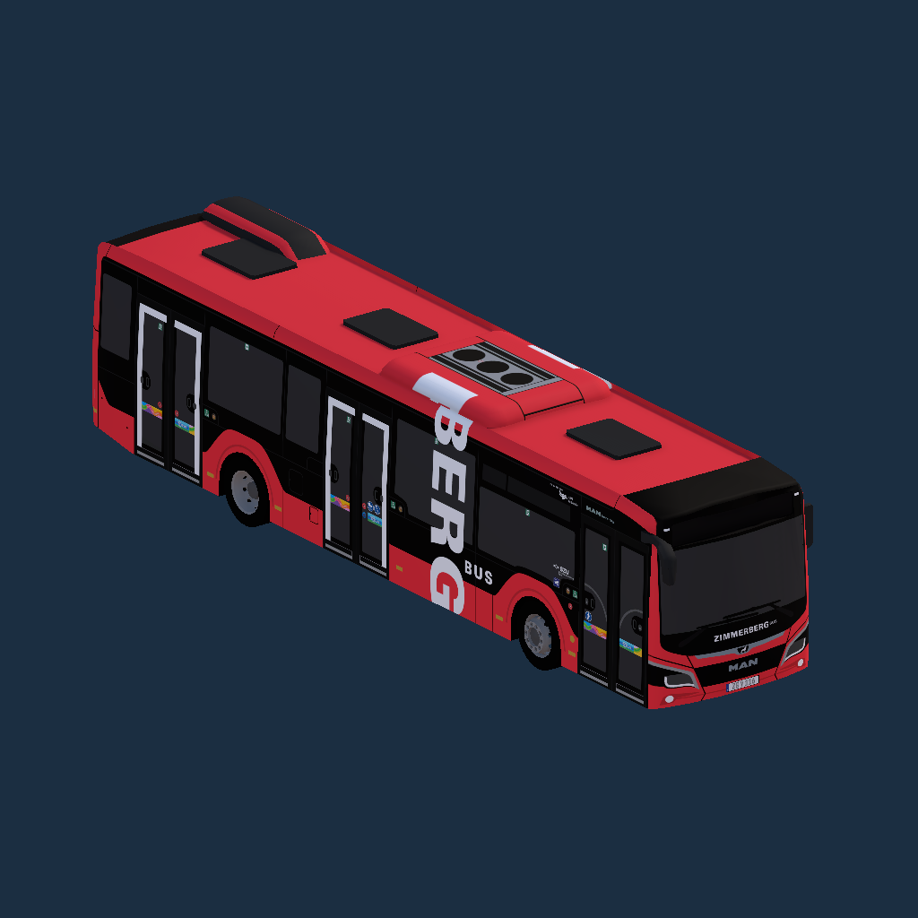 Zimmerberg Bus Man Lion's City 12c