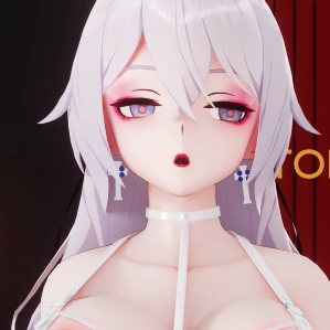 313_超涩露胸小白裙大鸭大兔兔4k_Bronya_Hwasa_Maria