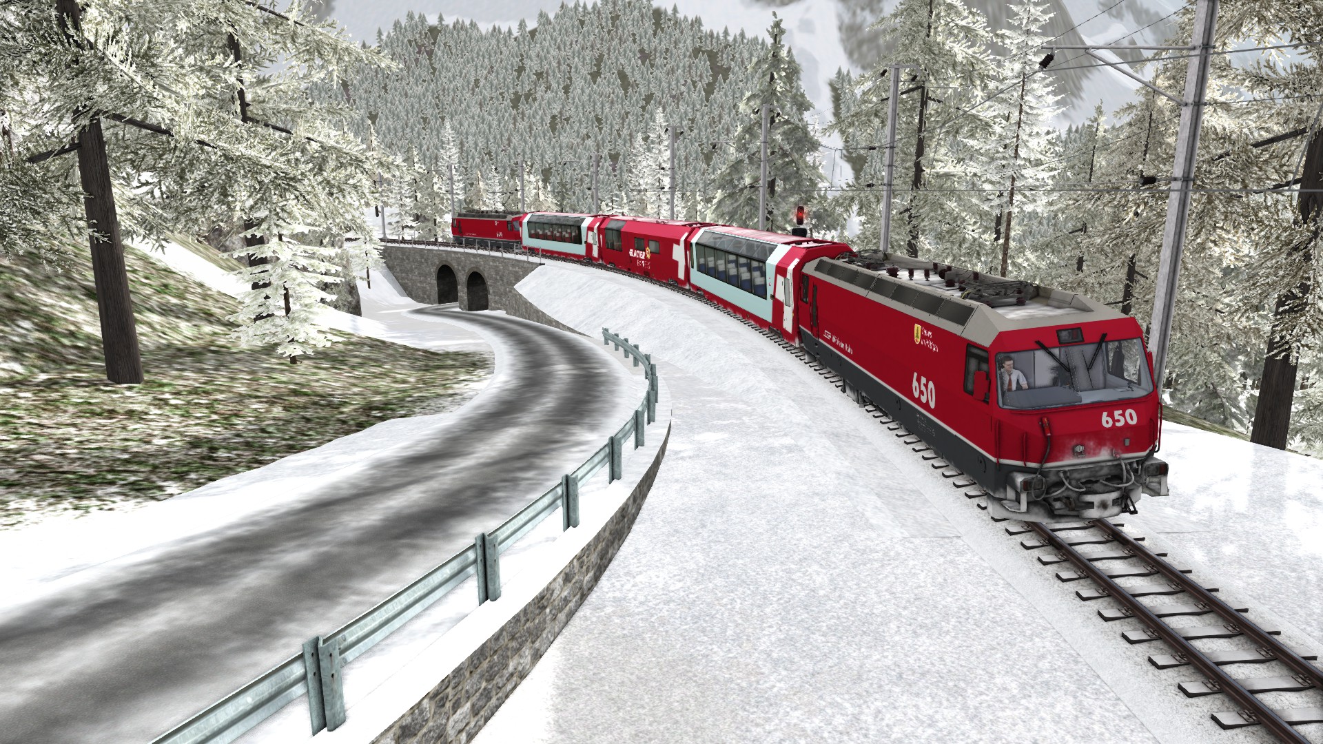 001. Tour d'europe Part 01 - Hiver (Thusis - St Moritz) preview