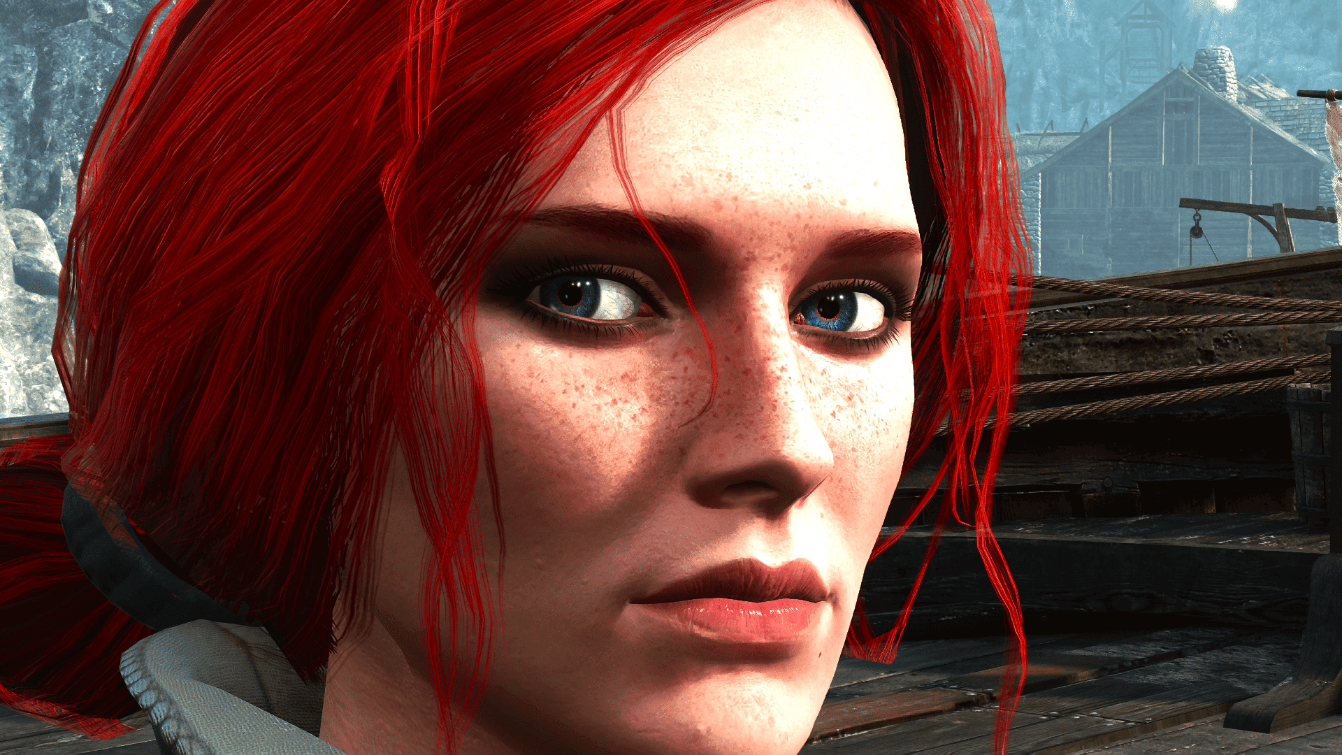 Triss Lore Friendly Blue Eyes
