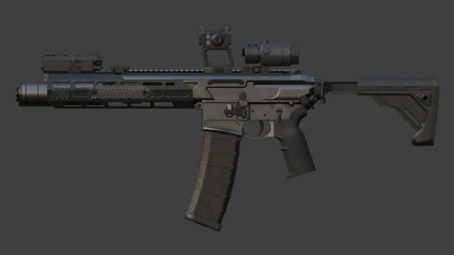 Resident Evil 9 Requiem (2026) Fully Upgraded Clatter Carbine Script for SG552