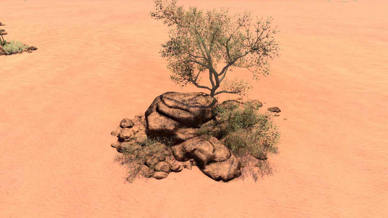 Paleo desert cluster