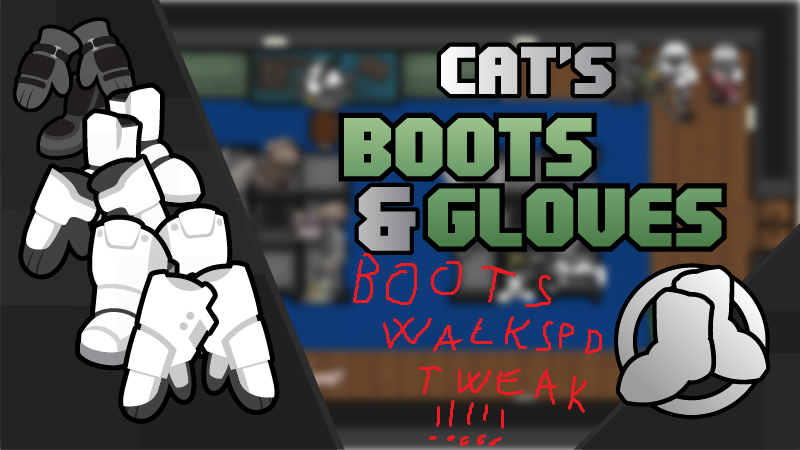 Cat's Boots and Gloves - No debuffs