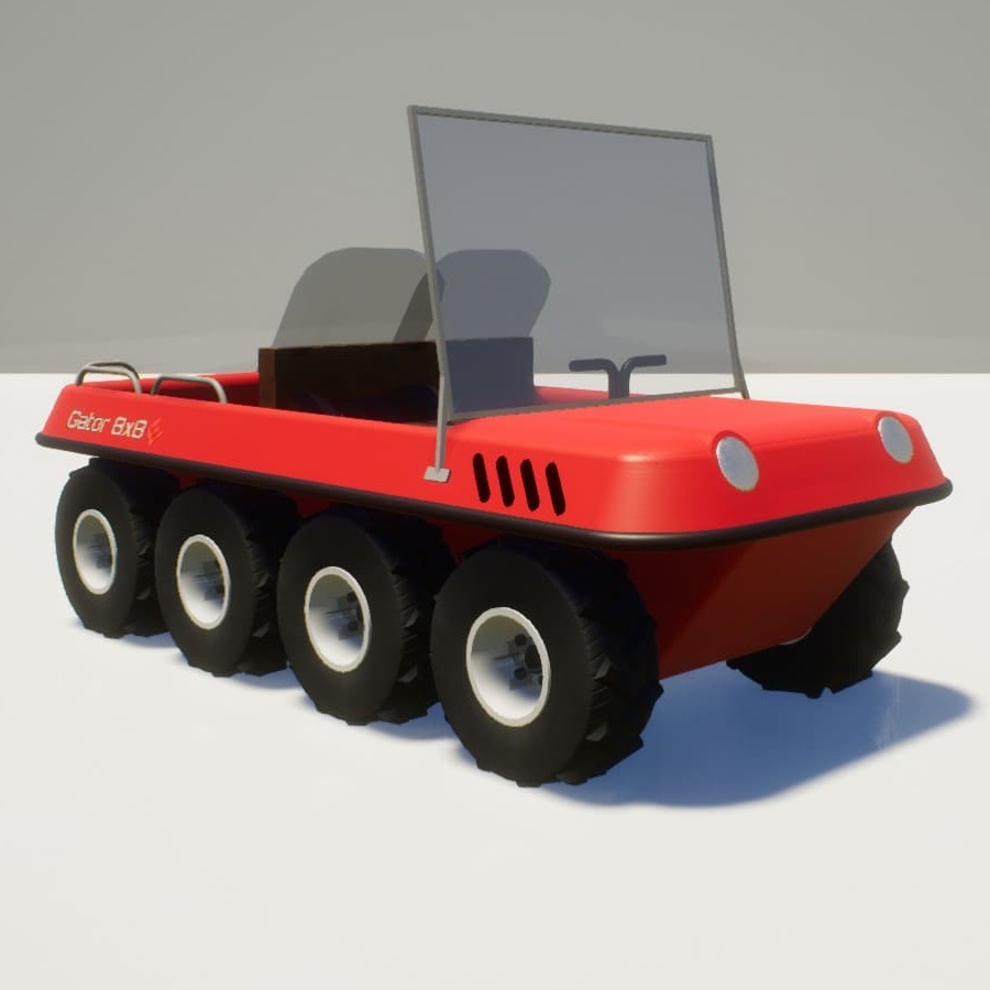 1962 Gator 8x8 Holiday Edition