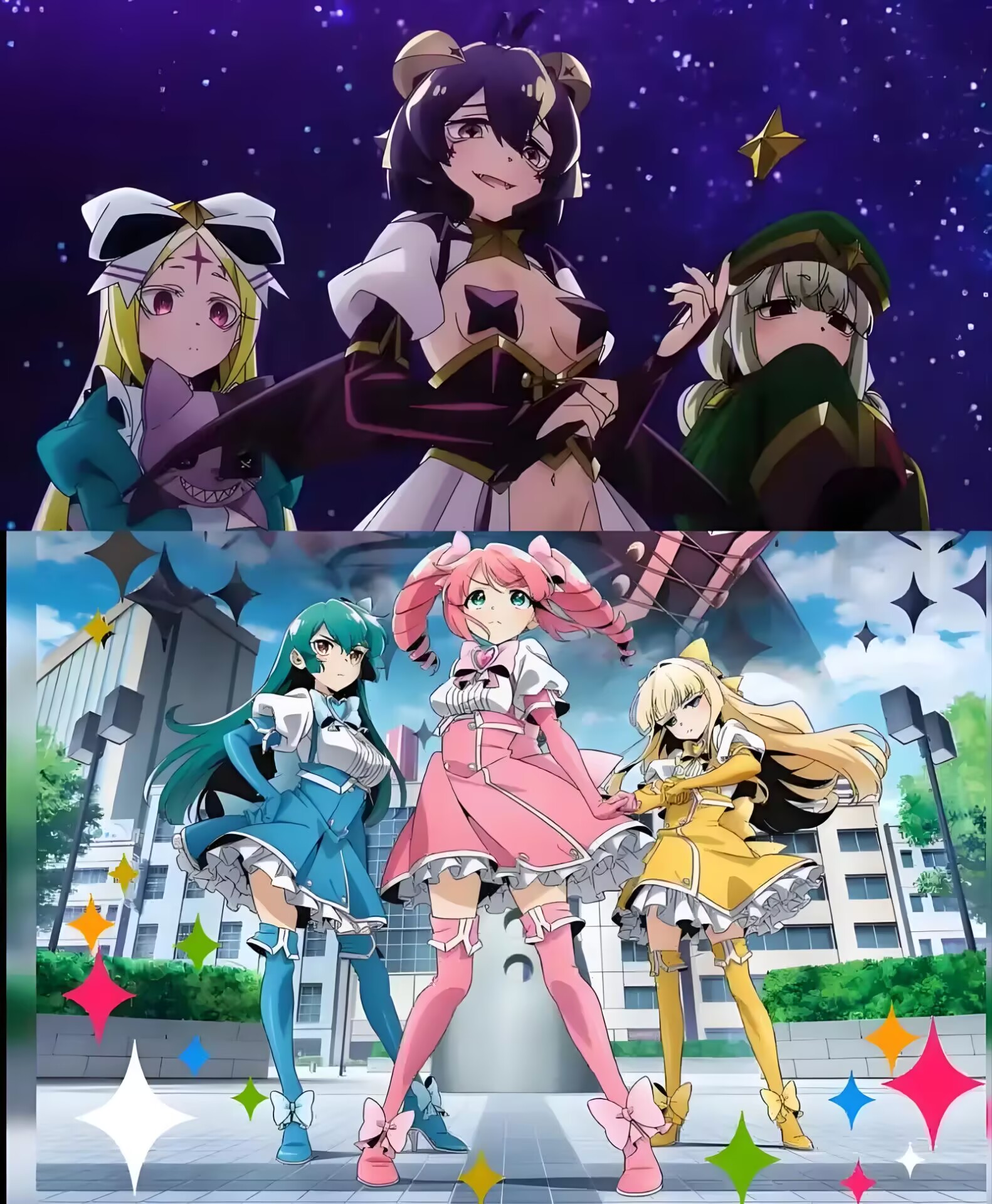 Gushing over Magical Girls Generals pack(Русская версия)