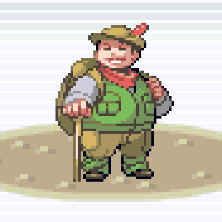Trainers' Eyes Meet (Hiker)