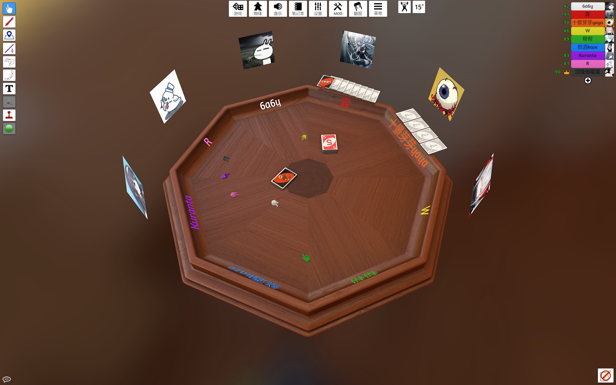 Игровой процесс Tabletop Simulator