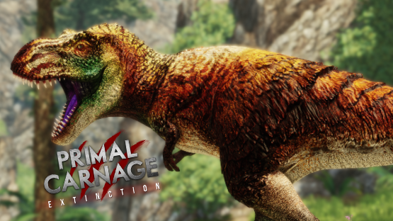 Burnt Umber Tyrannosaurus