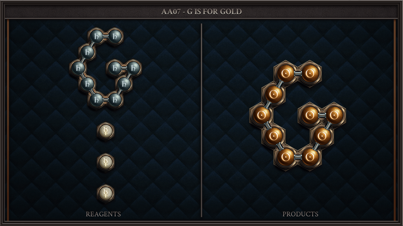 AA07 - G IS FOR GOLD